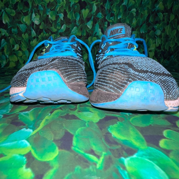 NIKE Air Zoom Structure 18 Mens US Size 13 EUR 47.5 Blu Lagoon Shoes 683731-401 - Picture 5 of 13